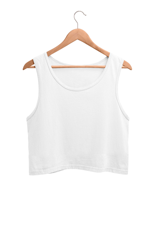 Crop Tank White