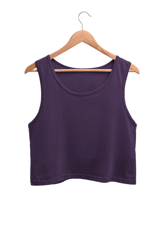 Crop Tank Purple