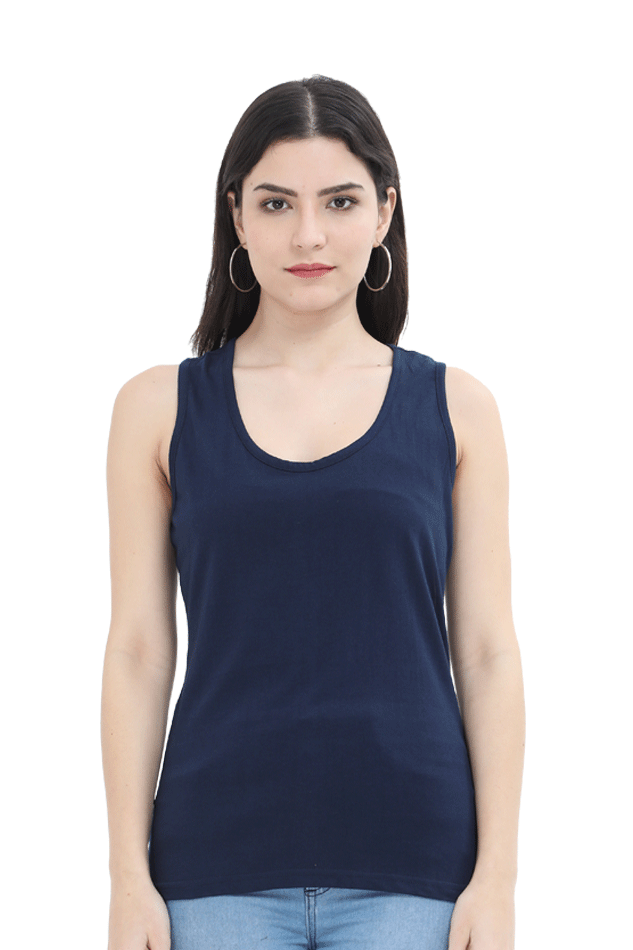 Tank Top Navy Blue