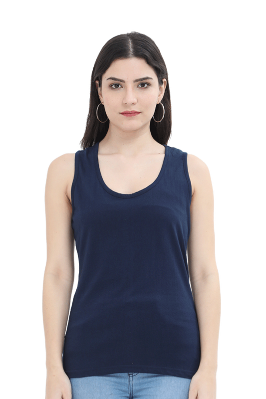 Tank Top Navy Blue