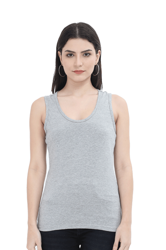 Tank Top Grey Melange