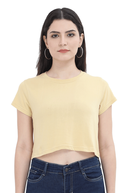 Crop Top Beige