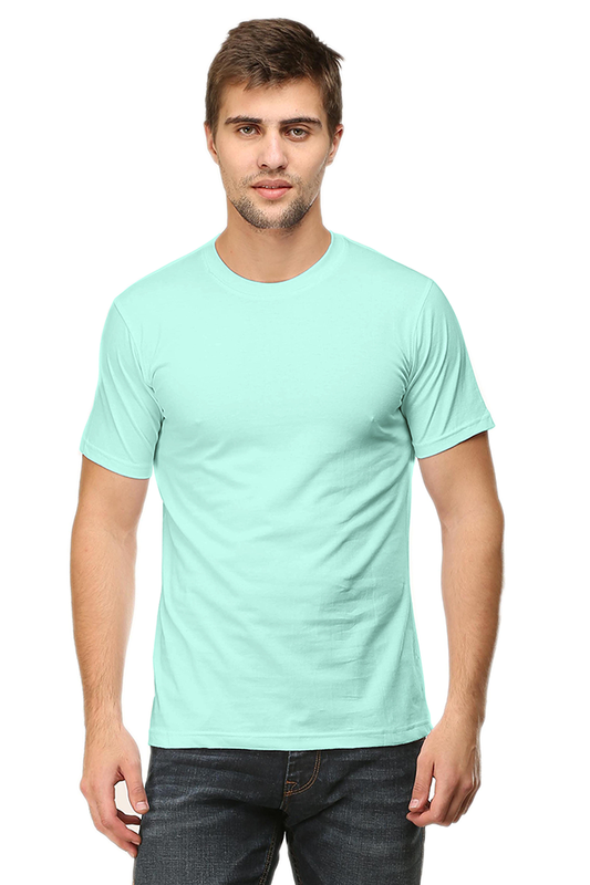 Round Neck Half Sleeve Classic Mint