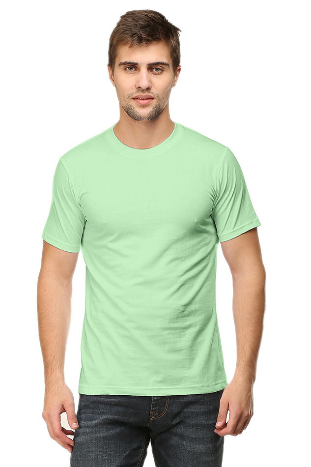 Round Neck Half Sleeve Classic Jade