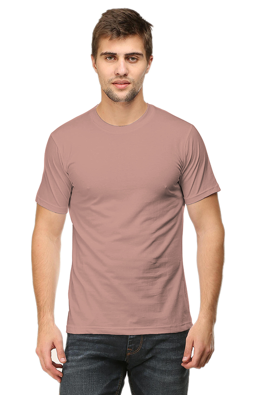 Round Neck Half Sleeve Classic Mushroom