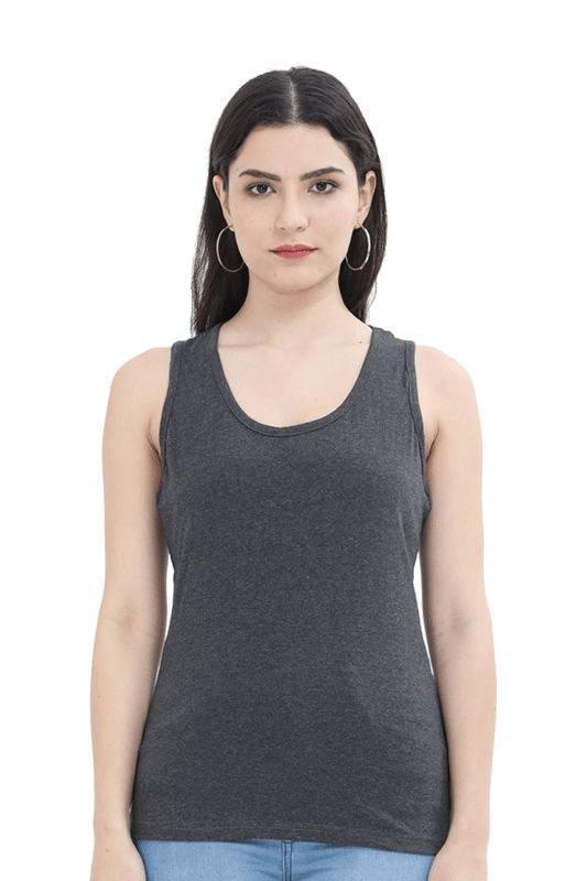 Tank Top Charcoal Melange