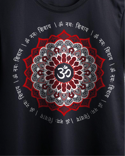 Unisex OM NAMA SHIVAY Printed T-shirt