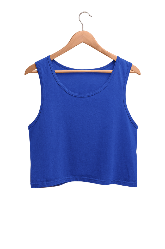 Crop Tank Royal Blue