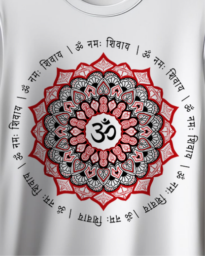 Unisex OM NAMA SHIVAY Printed T-shirt