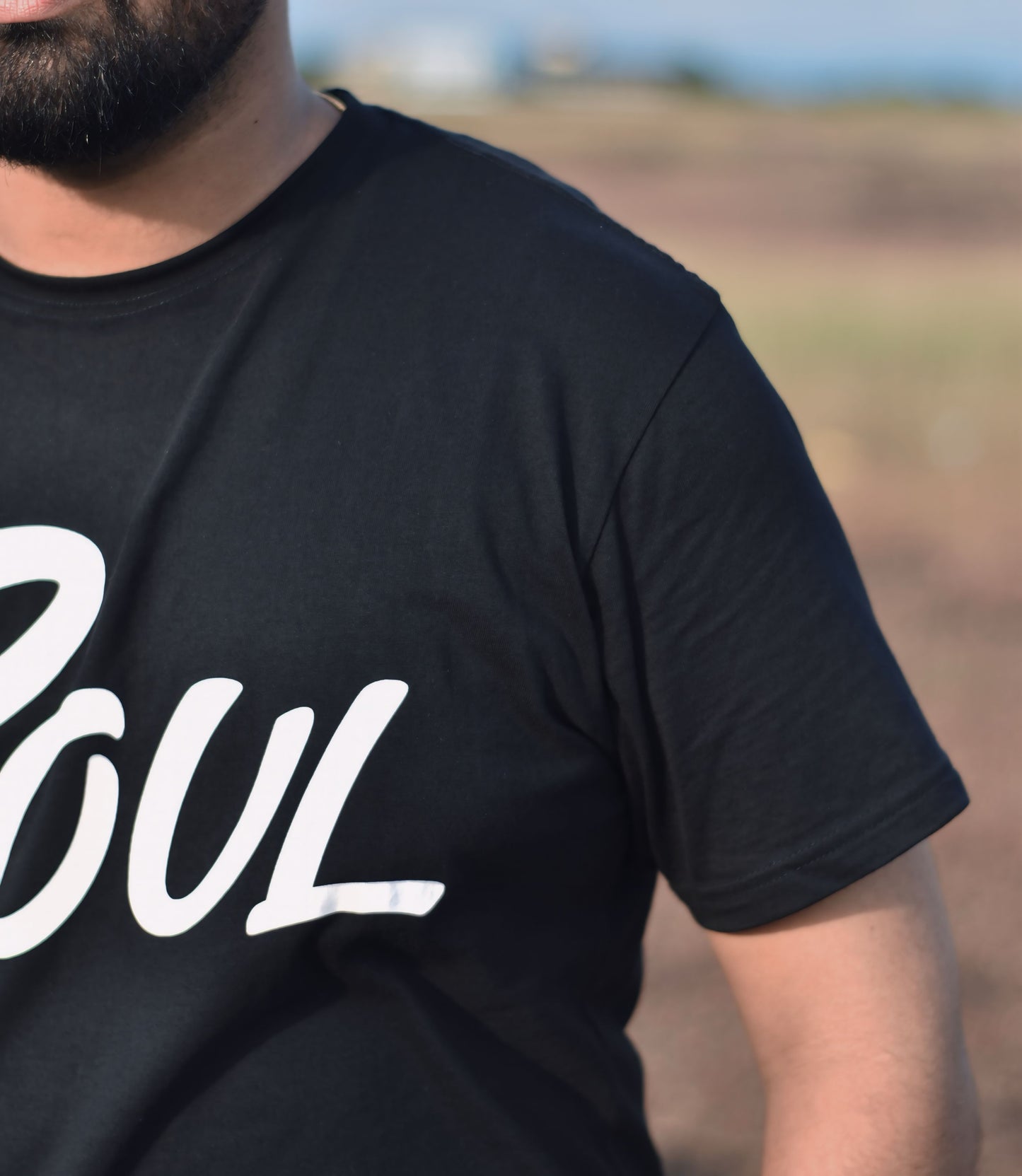 Unisex Soul Printed T-shirt Black Edition