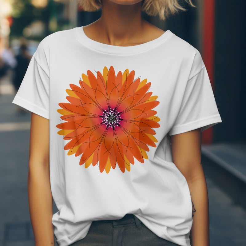 Sunflower Mandala T-shirt