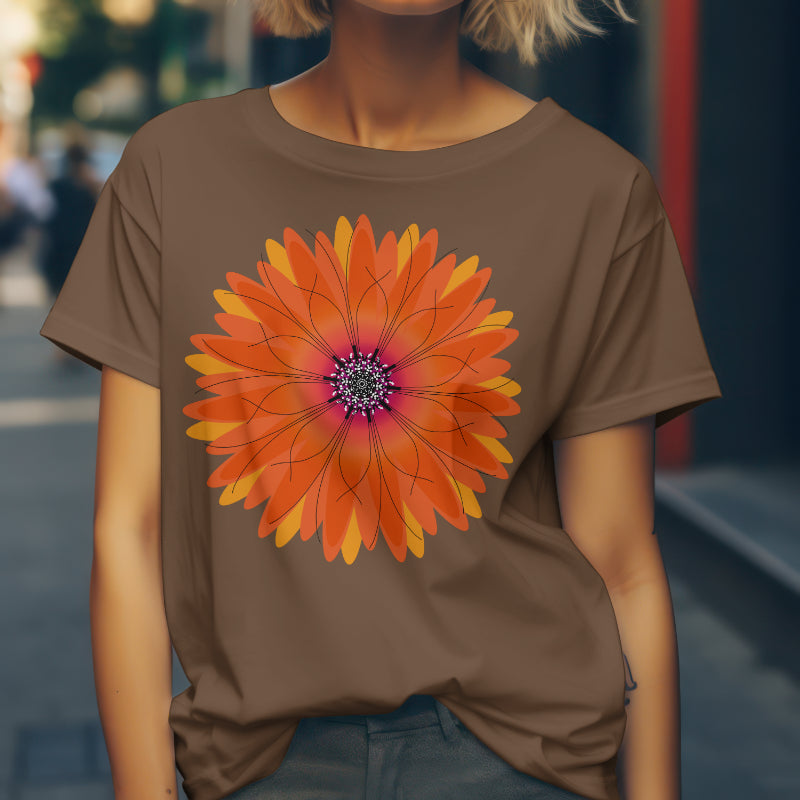 Sunflower Mandala T-shirt