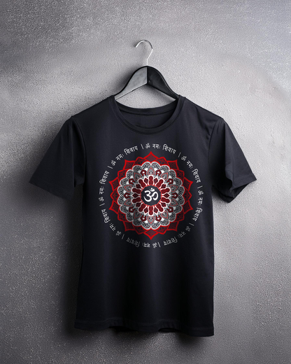 Unisex OM NAMA SHIVAY Printed T-shirt